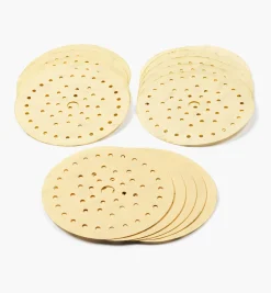 Lee Valley 15-Pc. Sample Pack Of Mirka 6" Fine 50-Hole Gold Multifit Grip Discs