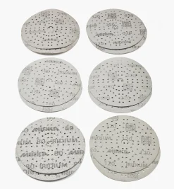 Lee Valley 12-Pc. Sample Pack Of Mirka 6" 121-Hole Iridium Grip Discs