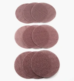 Lee Valley 9-Pc. Sample Pack Of Mirka 6" Abranet Ace HD Grip Discs