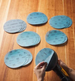 Lee Valley 18-Pc. Sample Pack Of Mirka 6" Galaxy Grip Discs