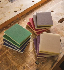 Lee Valley 12-Pc. Sample Pack Of Mirka Double-Sided Sponge Sheets