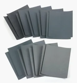 Lee Valley 18-Pc. Sample Pack Of Mirka Fine Wet/Dry Sandpaper