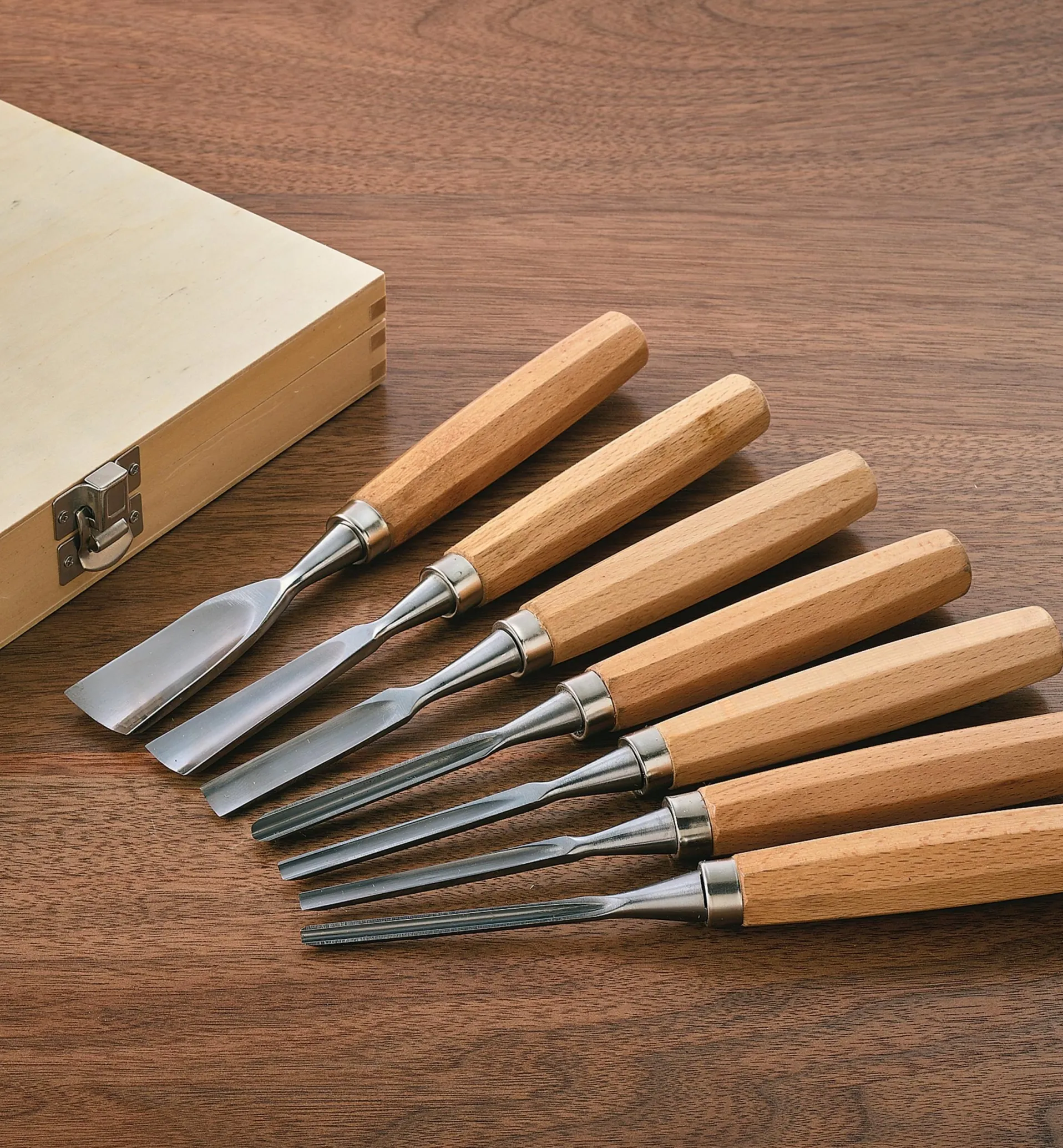 Lee Valley 7-Piece Carving Tool Set