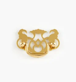 Lee Valley Pierced Brass Cabinet Handles