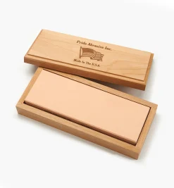 Lee Valley Pride Abrasive Ceramic Water Stones With Wooden Box