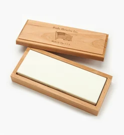 Lee Valley Pride Abrasive Ceramic Water Stones With Wooden Box