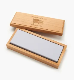 Lee Valley Pride Abrasive Ceramic Water Stones With Wooden Box