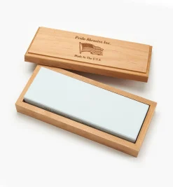 Lee Valley Pride Abrasive Ceramic Water Stones With Wooden Box