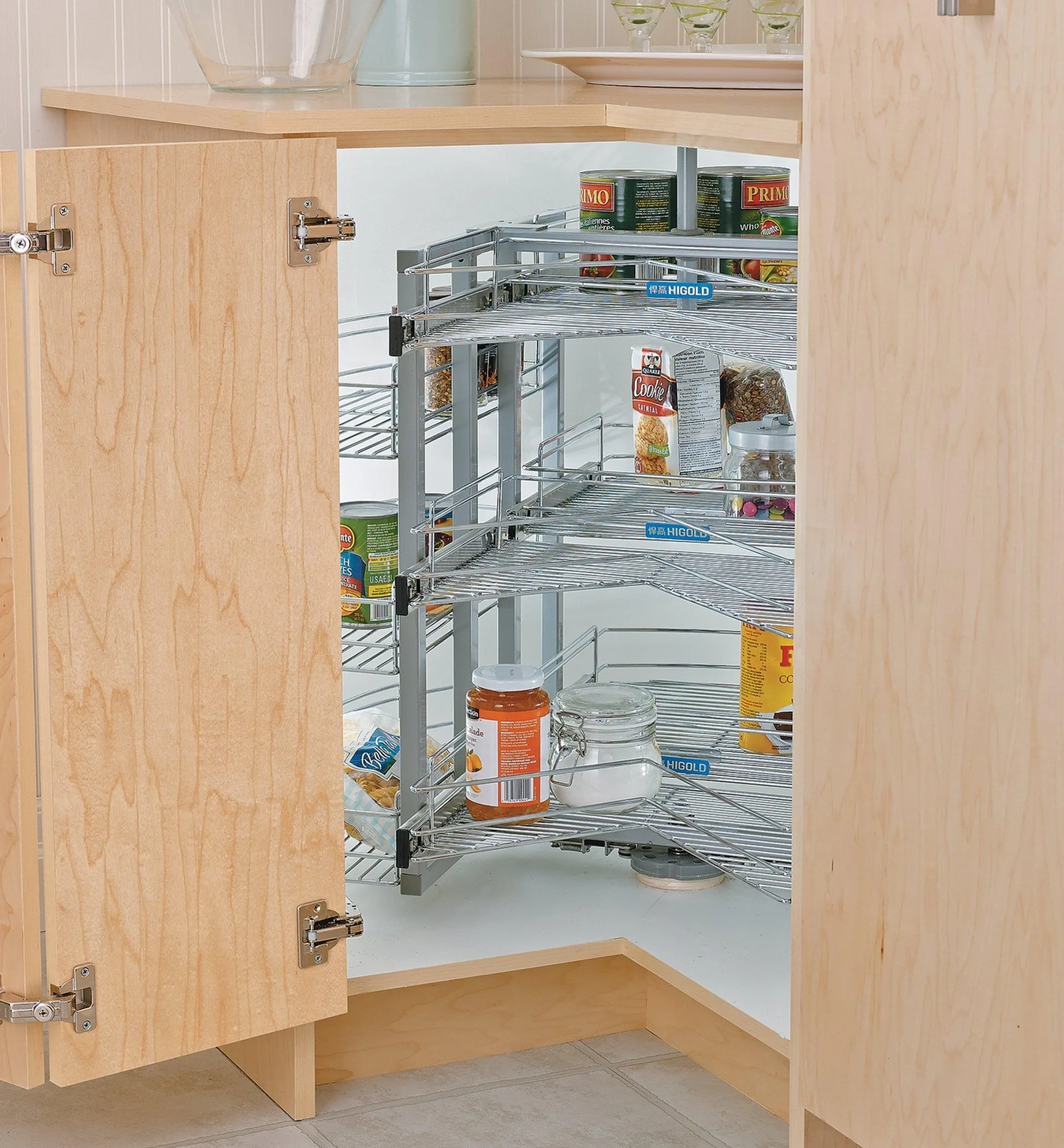 Lee Valley Pull-Out Corner Carousel