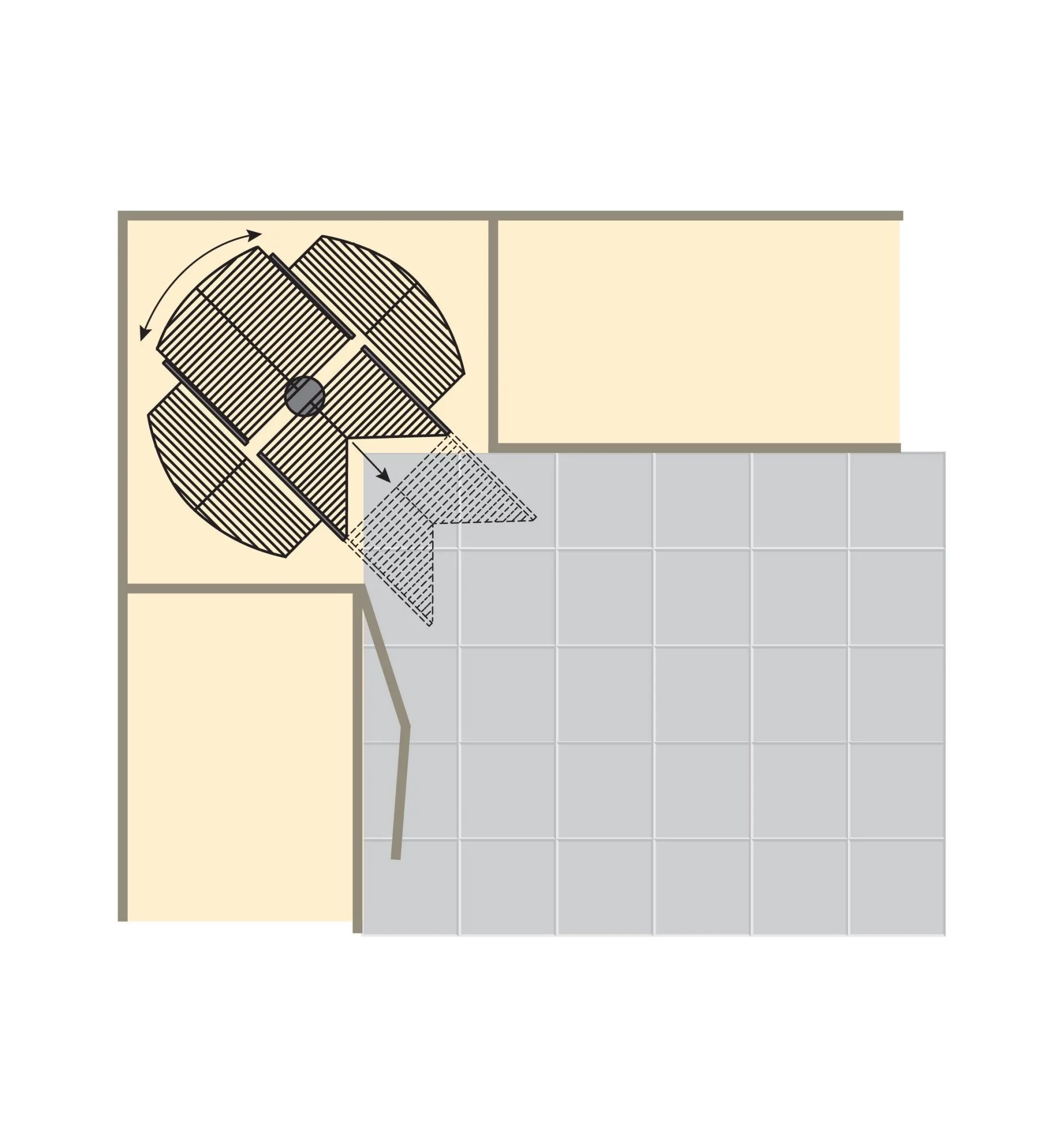 Lee Valley Pull-Out Corner Carousel