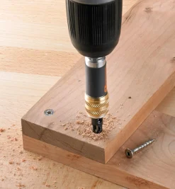 Lee Valley Quick-Change Drill/Countersink Set