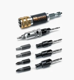 Lee Valley Quick-Change Drill/Countersink Set
