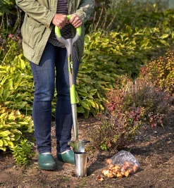 Lee Valley Radius Ergonomic Stainless-Steel Planter