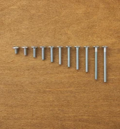 Lee Valley Rampa M6 Flat-Head Bolts