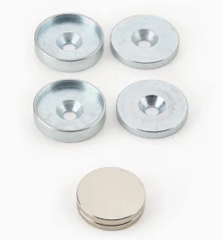 Lee Valley Rare-Earth Magnet, Cup & Washer Sets