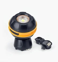 Lee Valley Rechargeable Heavy-Duty Magnetic LED Orb Light