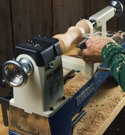 Lee Valley Rikon 12" × 16 1/2" Midi Lathe (70-150VSR)