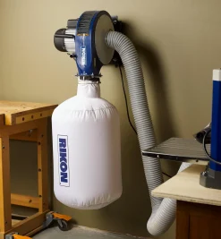 Lee Valley Rikon 1 Hp Portable Dust Collector (Model 60-105)