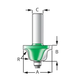 Lee Valley Roman Ogee Bits