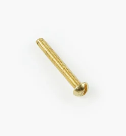 Lee Valley Round-Head Slot Brass Machine Screws