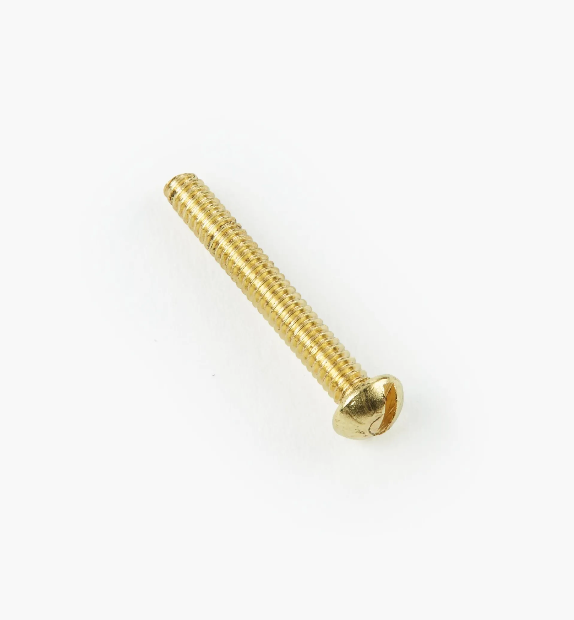 Lee Valley Round-Head Slot Brass Machine Screws