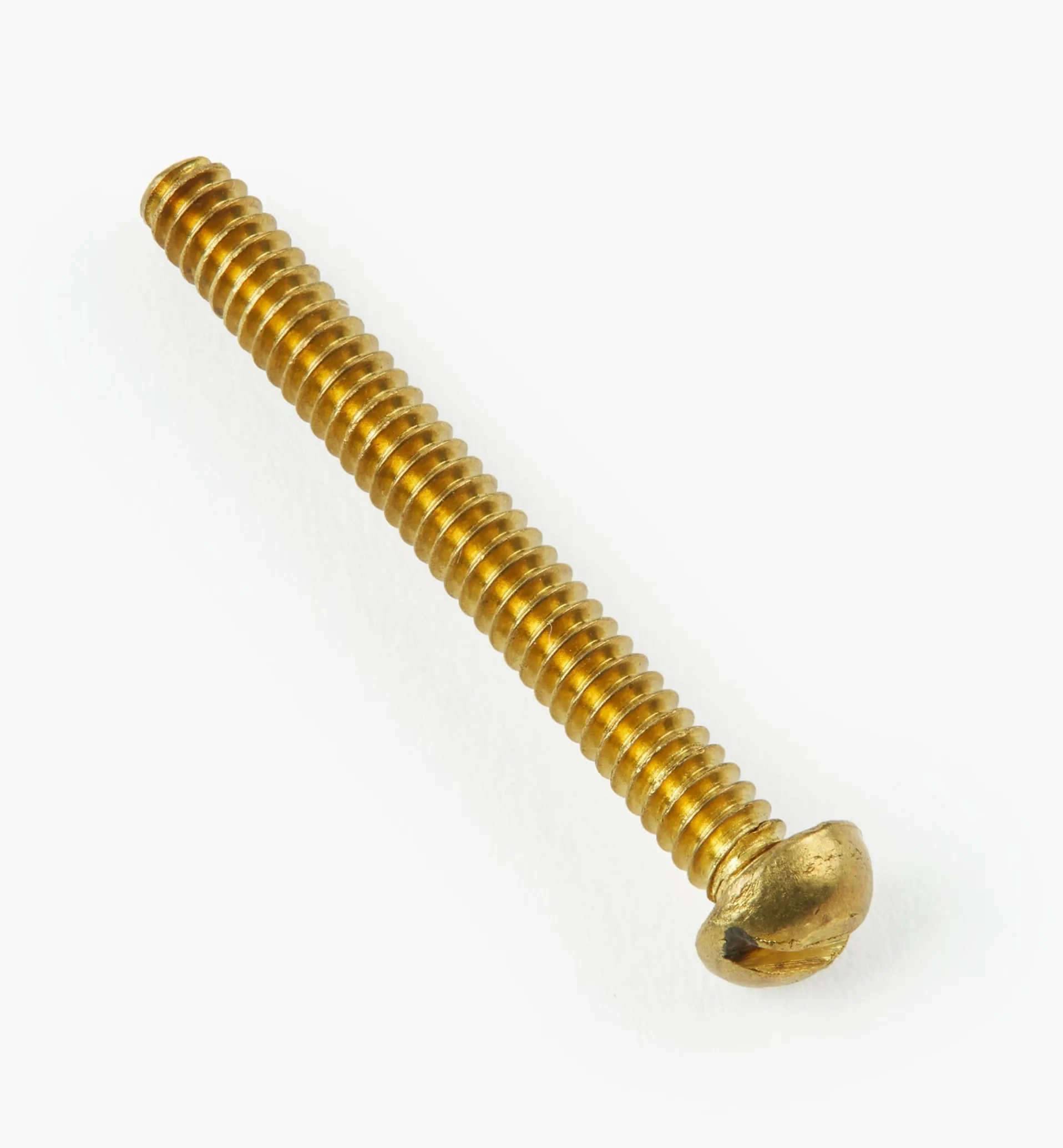 Lee Valley Round-Head Slot Brass Machine Screws
