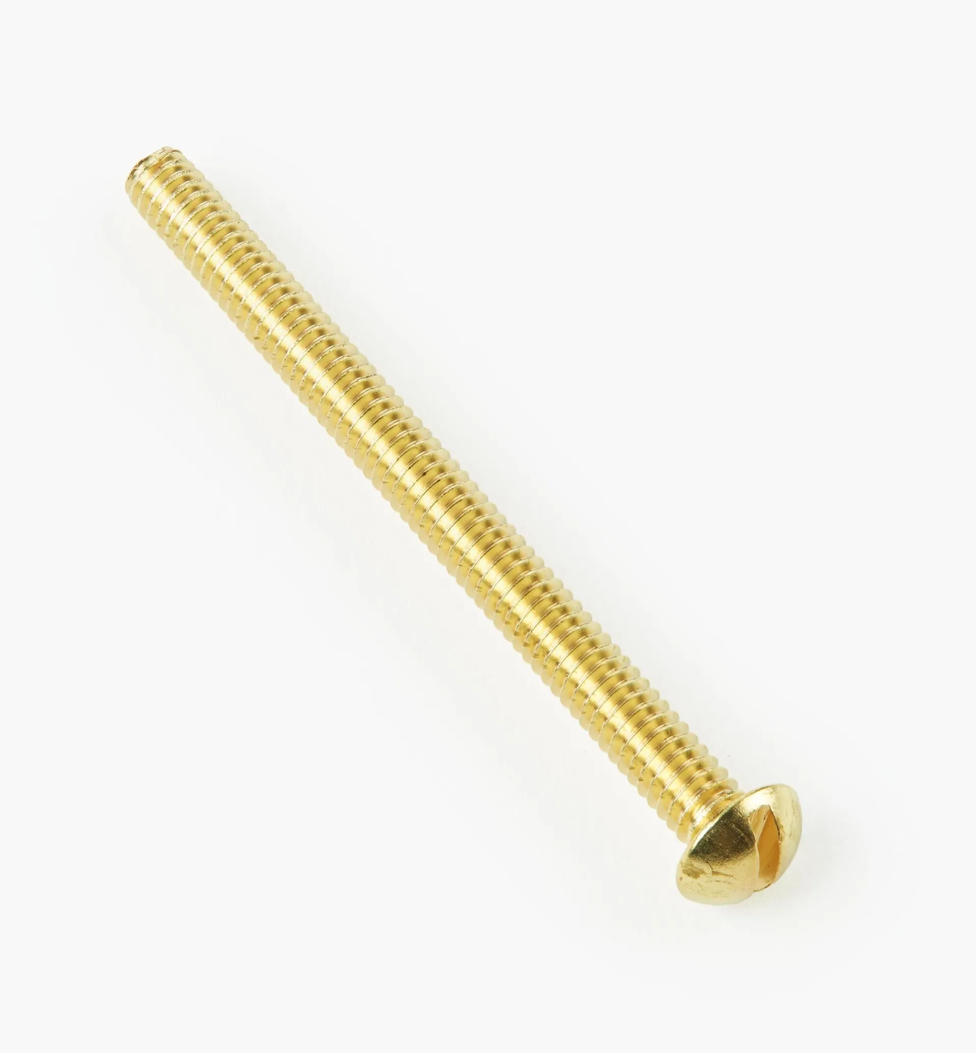 Lee Valley Round-Head Slot Brass Machine Screws