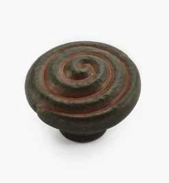 Lee Valley Rustic Swirl Knob