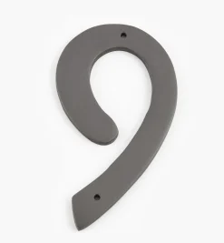 Lee Valley Script Cast Brass House Numbers