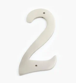 Lee Valley Script Cast Brass House Numbers