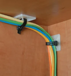 Lee Valley Self-Adhesive Mounts For Cable Ties