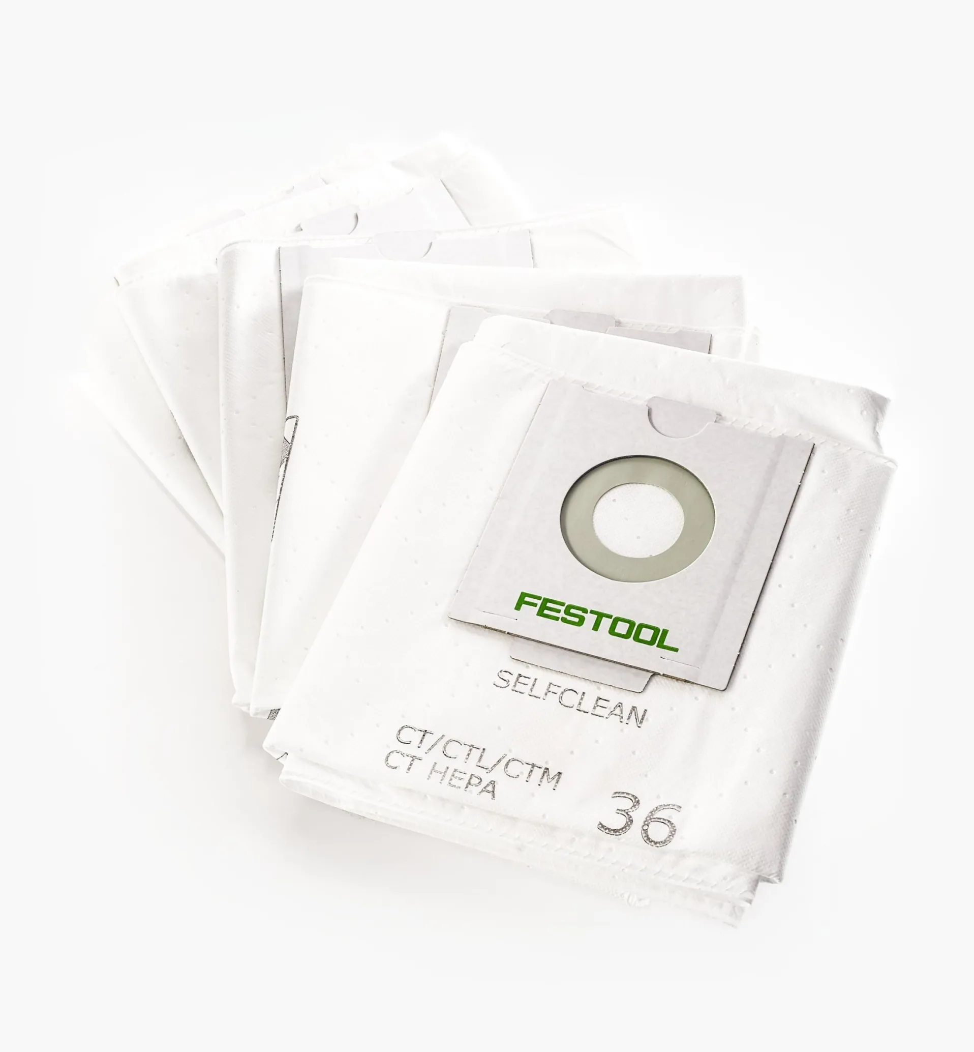 Lee Valley Selfclean Filter Bags For Festool CT Dust Extractors