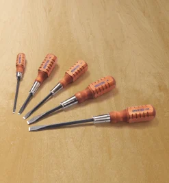 Lee Valley Set Of 5 Grace USA Gunsmith-Style Slot Screwdrivers
