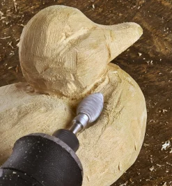 Lee Valley Set Of 4 Kutzall Rotary Carving Burrs