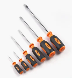 Lee Valley Set Of 6 Slot Screwdrivers, #0 - #12 Screws