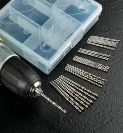 Lee Valley Set Of 30 Small HSS Drill Bits