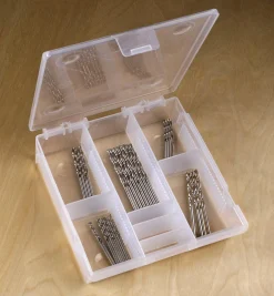 Lee Valley Set Of 30 Small HSS Drill Bits