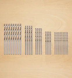 Lee Valley Set Of 30 Small HSS Drill Bits