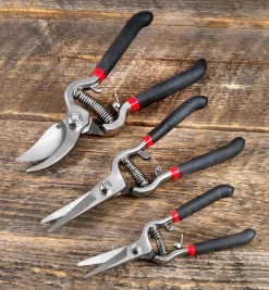 Lee Valley Set Of 3 Stainless-Steel Pruning Tools