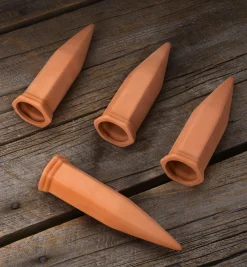 Lee Valley Set Of 4 Terra Cotta Watering Spikes