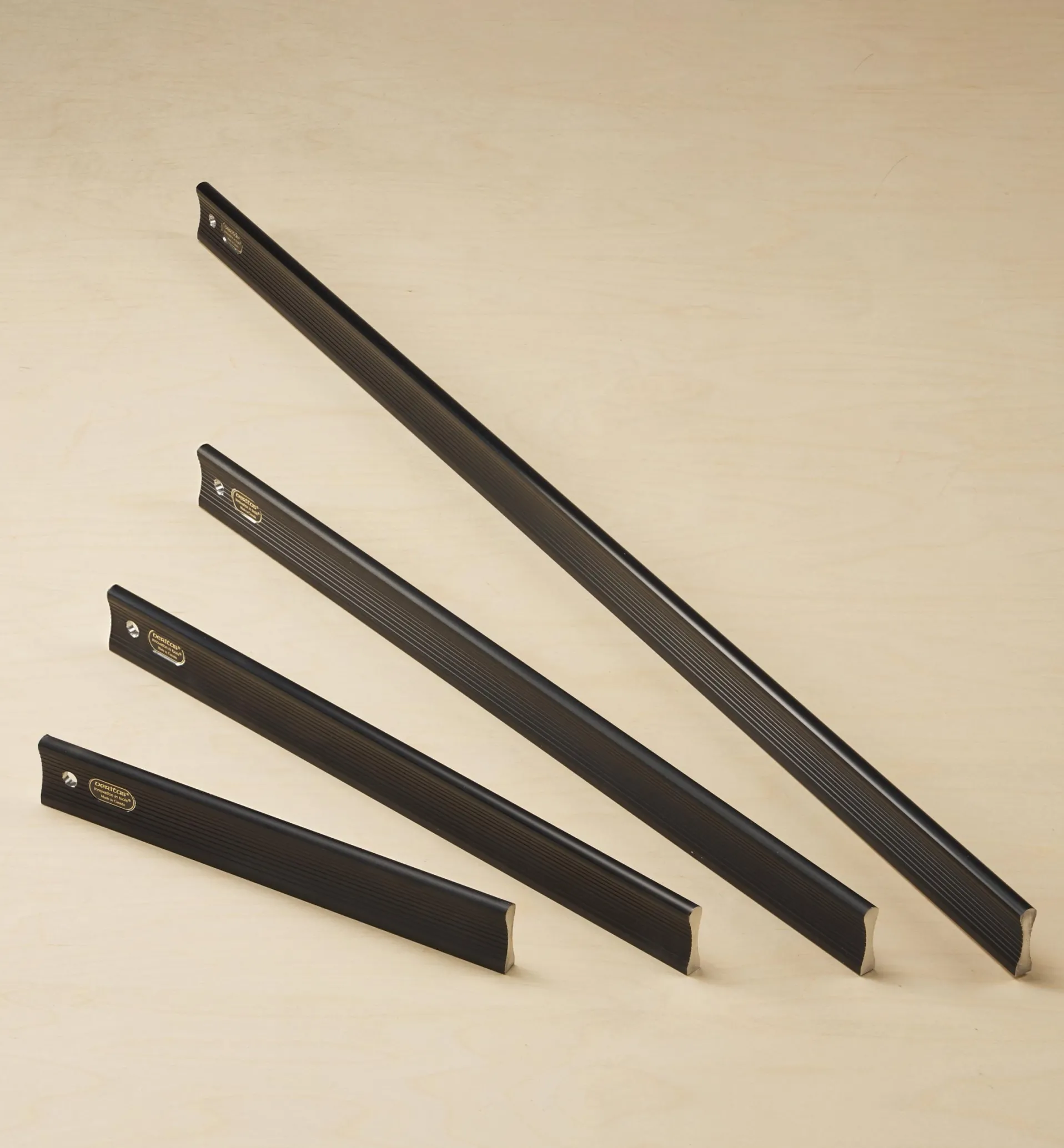 Lee Valley Set Of 4 Veritas Aluminum Straightedges
