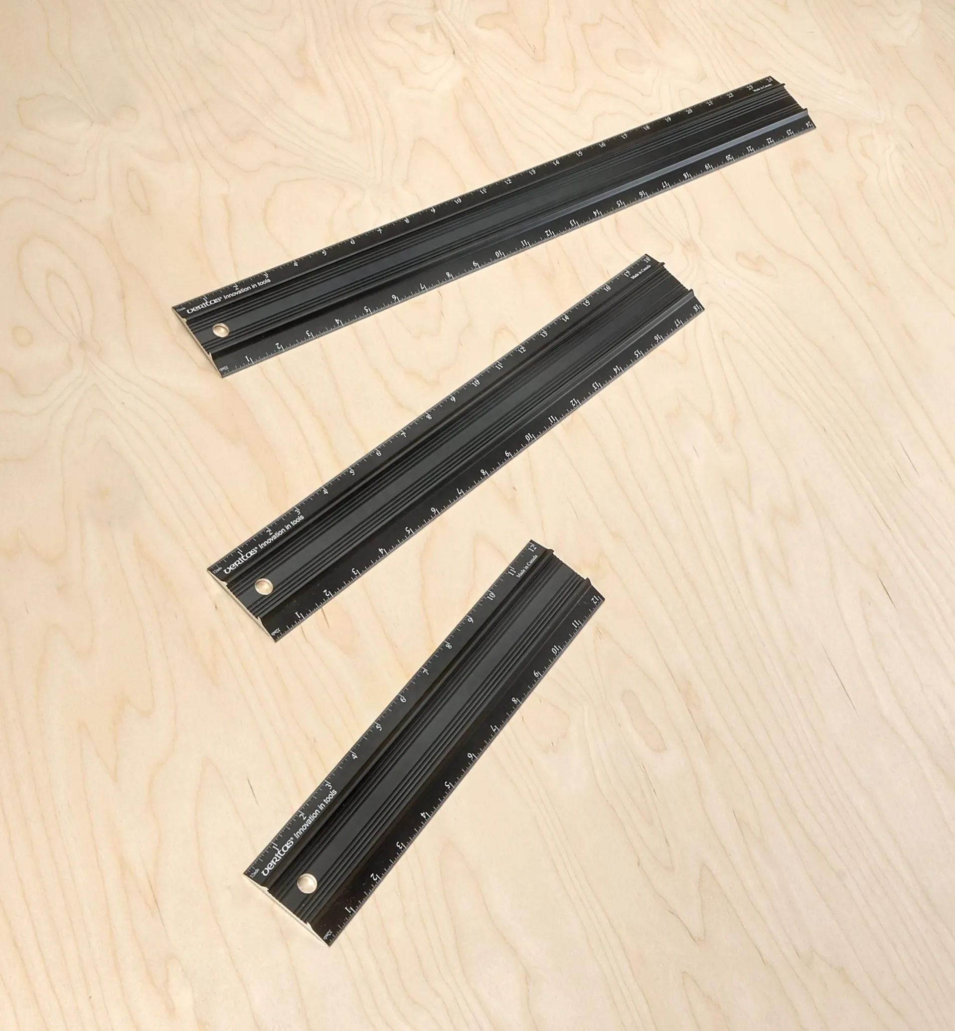 Lee Valley Set Of 3 Veritas Imperial Shop Rules