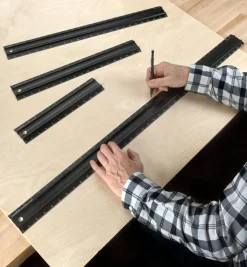 Lee Valley Set Of 4 Veritas Imperial Shop Rules