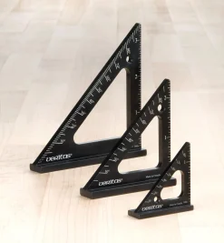 Lee Valley Set Of 3 Veritas Imperial Pocket Layout Squares