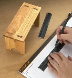 Lee Valley Set Of 4 Veritas Metric Aluminum Bench Rules