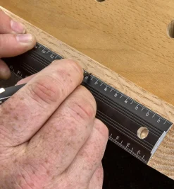 Lee Valley Set Of 4 Veritas Metric Aluminum Bench Rules