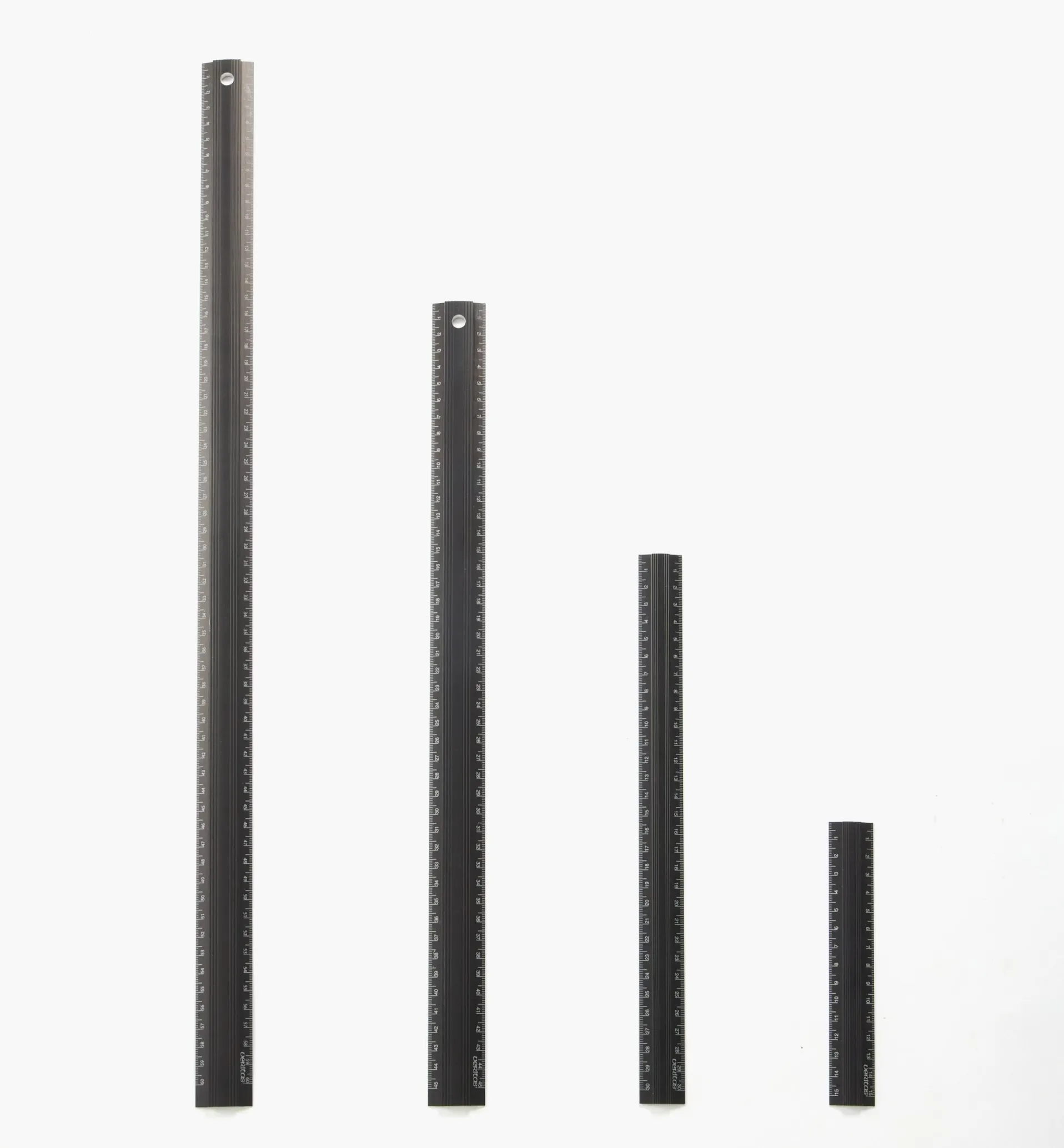 Lee Valley Set Of 4 Veritas Metric Aluminum Bench Rules