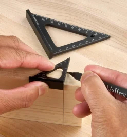 Lee Valley Set Of 3 Veritas Metric Pocket Layout Squares