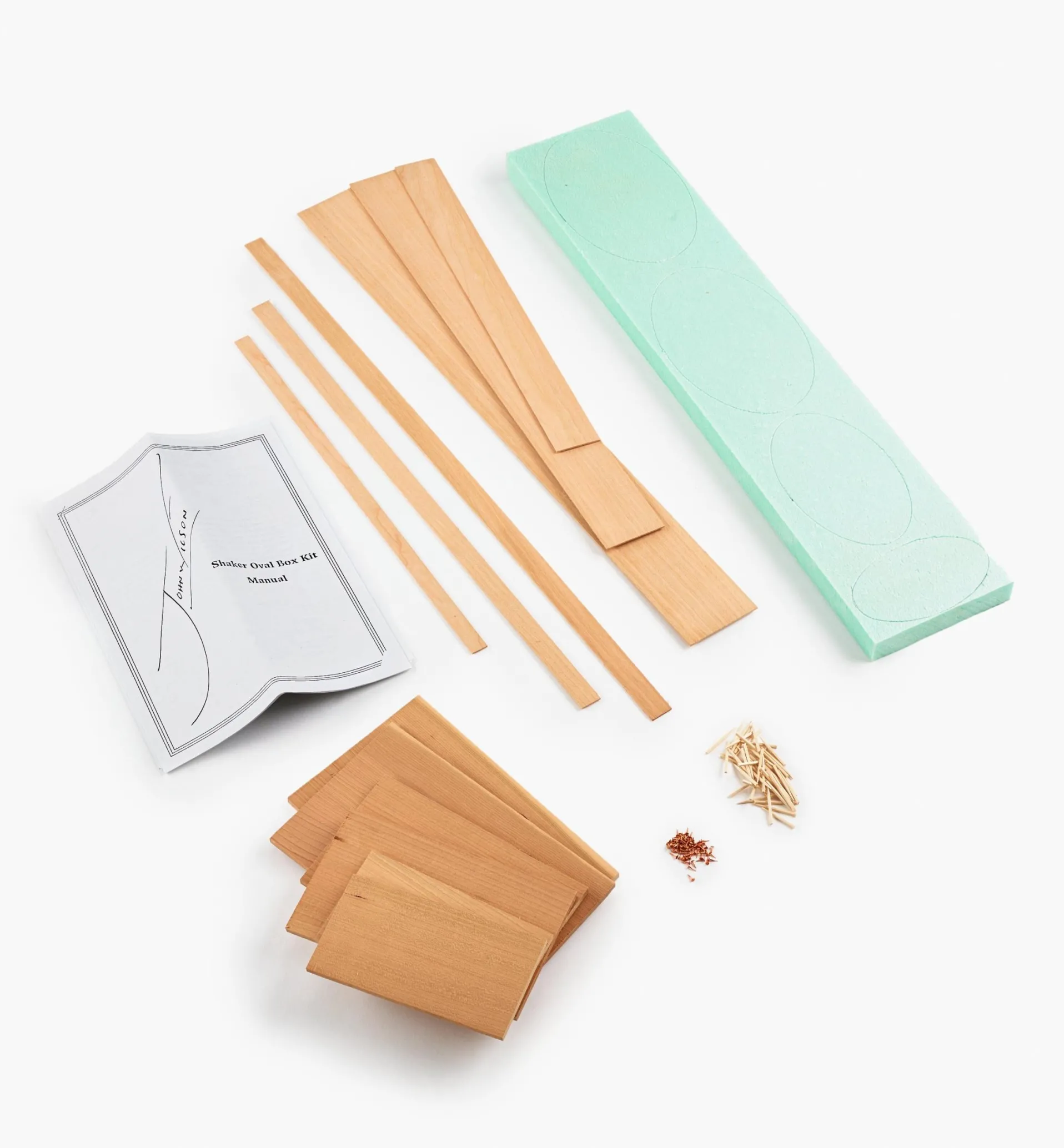 Lee Valley Shaker Oval Box Kits