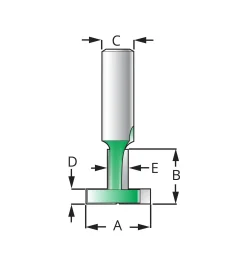 Lee Valley Slot-Wall Bit